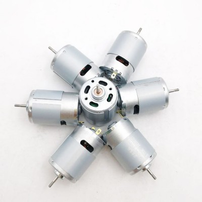 hrs 540PM 3.7v 7.4v electric dc motors for fan prices